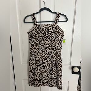 Arizona Jean Co leopard print dress size small